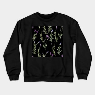 Watercolor lavander Crewneck Sweatshirt